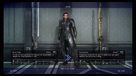 ffxv dominator|HOW TO GET THE DOMINATOR .